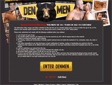 Tablet Screenshot of denmen.com